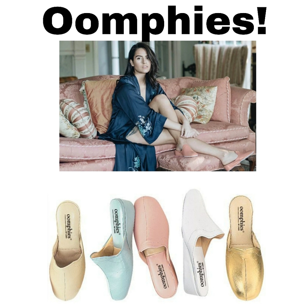 Oomphies "Blanche" Slippers.  3 pairs avail. 2- size 11w. 1- size 11.. NEW! EACH